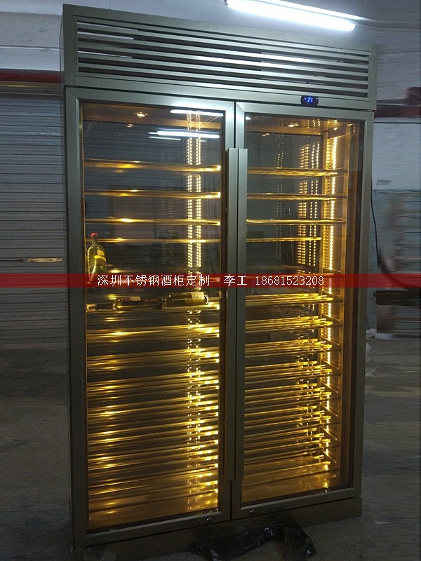 不銹鋼酒柜定制-深圳市蕰莎酒柜酒窖有限公司 李工 186-8152-3208