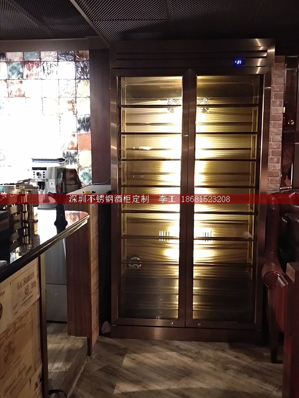 不銹鋼酒柜定制-深圳市蕰莎酒柜酒窖有限公司 李工 186-8152-3208